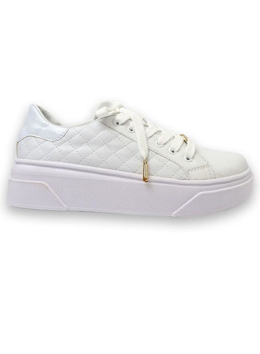 Quilted Platform Sneaker