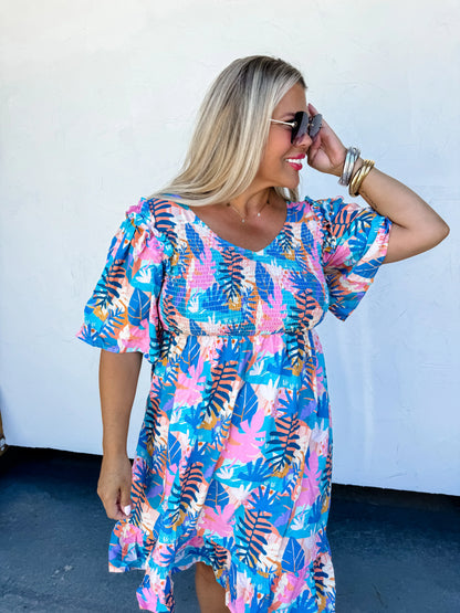 PREORDER: Cabana Floral Dress